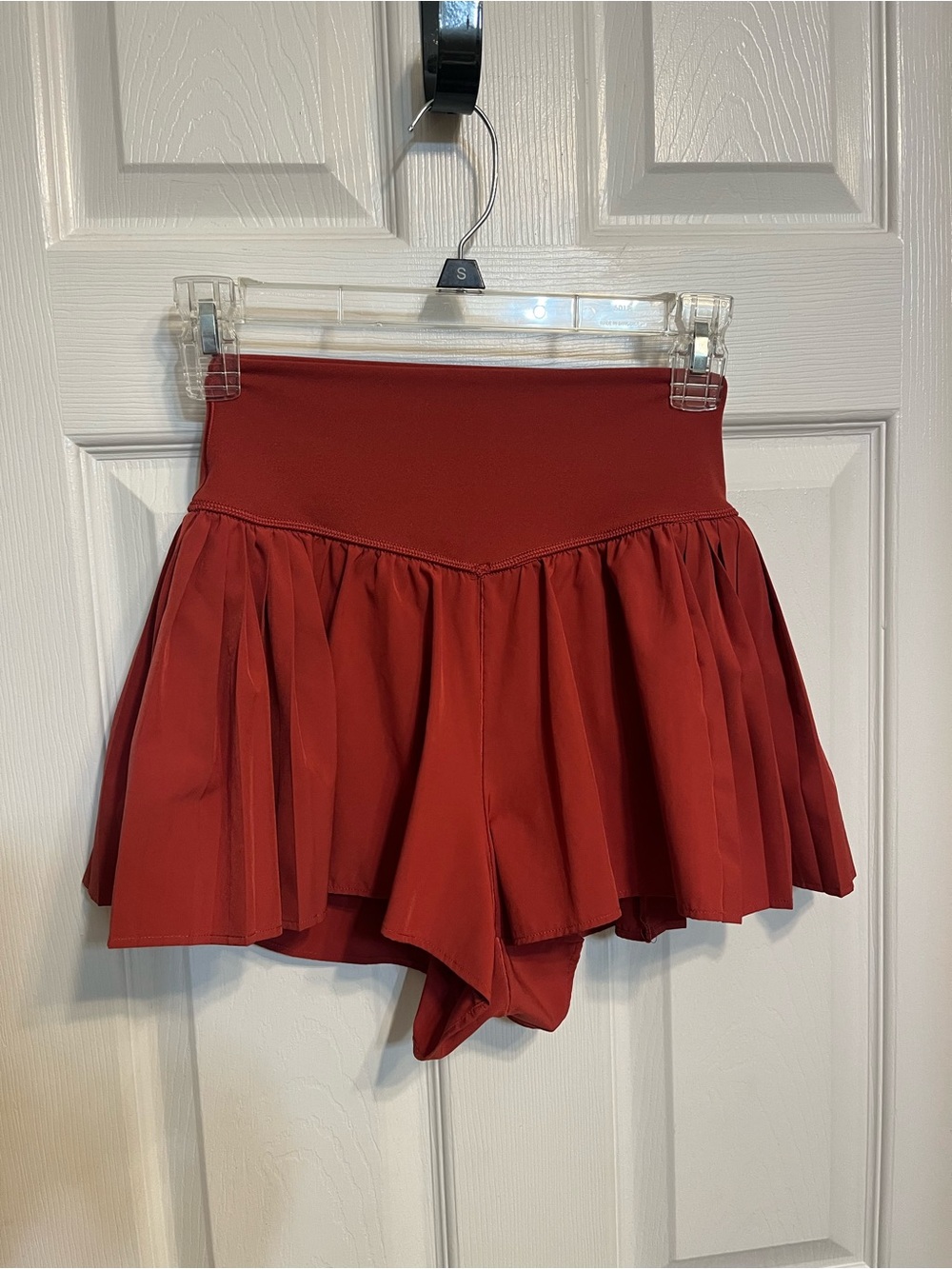 Offline by Aerie Red Pleated Skort